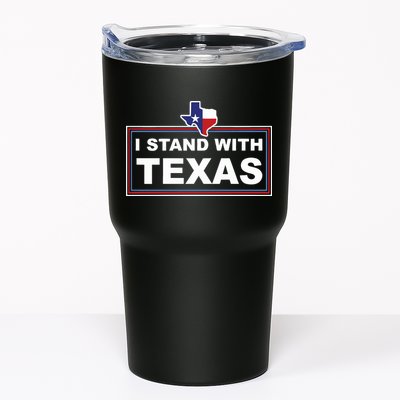I Stand With Texas Luke Rudkow Tumbler