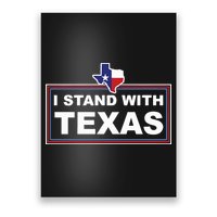 I Stand With Texas Luke Rudkow Poster