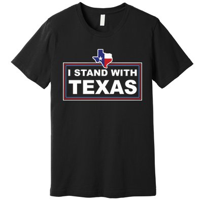 I Stand With Texas Luke Rudkow Premium T-Shirt