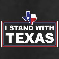 I Stand With Texas Luke Rudkow 25L Jumbo Tote