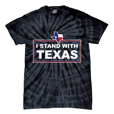 I Stand With Texas Luke Rudkow Tie-Dye T-Shirt
