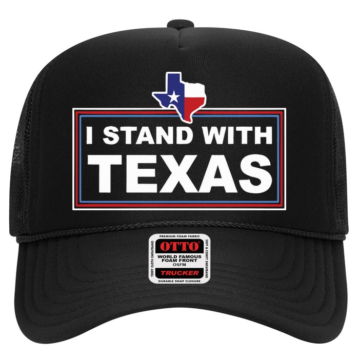 I Stand With Texas Luke Rudkow Trucker Hat
