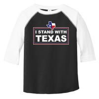 I Stand With Texas Luke Rudkow Toddler Fine Jersey T-Shirt