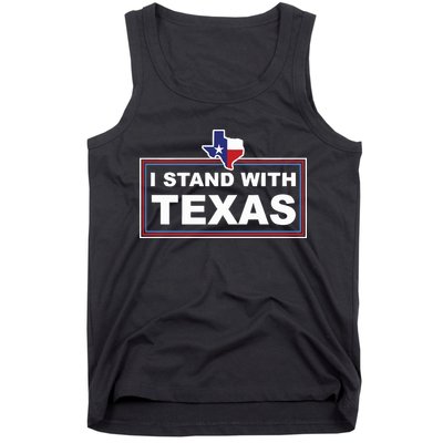 I Stand With Texas Luke Rudkow Tank Top
