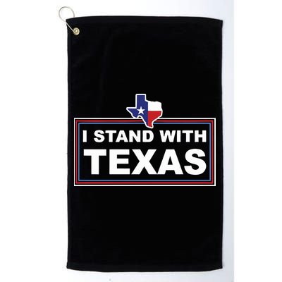 I Stand With Texas Luke Rudkow Golf Towel