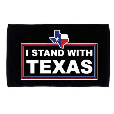 I Stand With Texas Luke Rudkow Microfiber Hand Towel