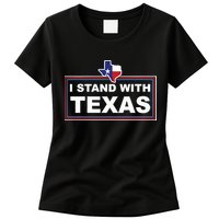 I Stand With Texas Luke Rudkow Womens T-Shirt