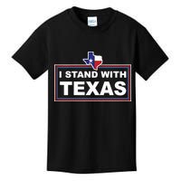 I Stand With Texas Luke Rudkow Kids T-Shirt