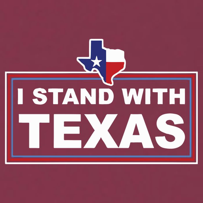 I Stand With Texas Luke Rudkow 16oz Travel Tumbler