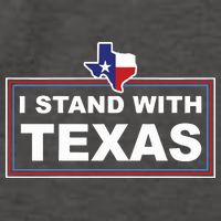 I Stand With Texas Luke Rudkow Vector Backpack