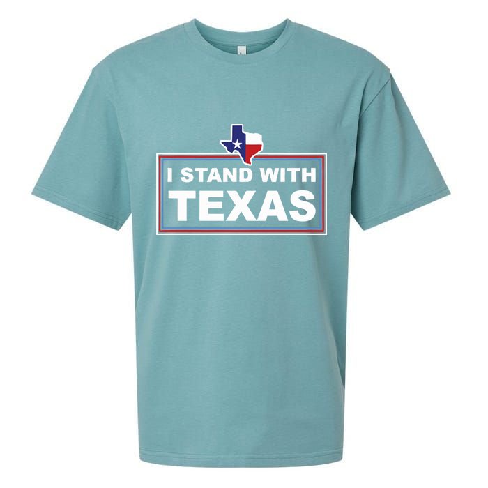 I Stand With Texas Luke Rudkow Sueded Cloud Jersey T-Shirt