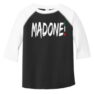 Italian Slang Word Madone Toddler Fine Jersey T-Shirt