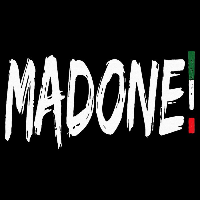 Italian Slang Word Madone Women's Crop Top Tee