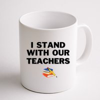 I Stand With Our Teachers & Stand Against Book Banning Mug
