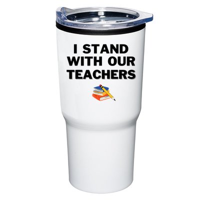 I Stand With Our Teachers & Stand Against Book Banning Tumbler