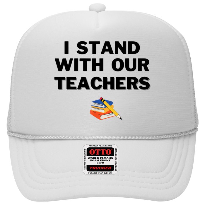 I Stand With Our Teachers & Stand Against Book Banning Hat