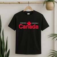 I Stand With Je Soutiens Le Canada English French T-Shirt