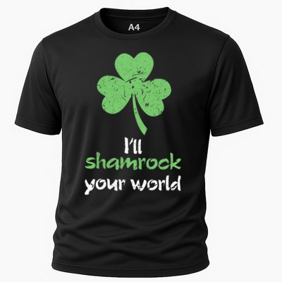 I'll Shamrock Your World Saint St Patrick's Paddys Day Gift Performance Shirt