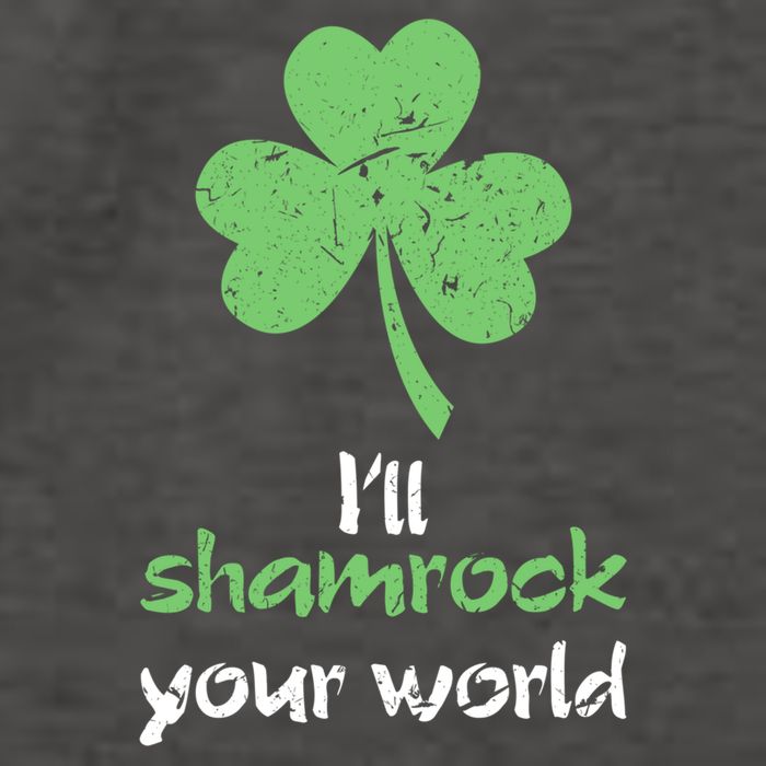 I'll Shamrock Your World Saint St Patrick's Paddys Day Gift Vector Backpack