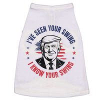 IVe Seen Your Swing I Know Your Swing Funny Golf Doggie Tank