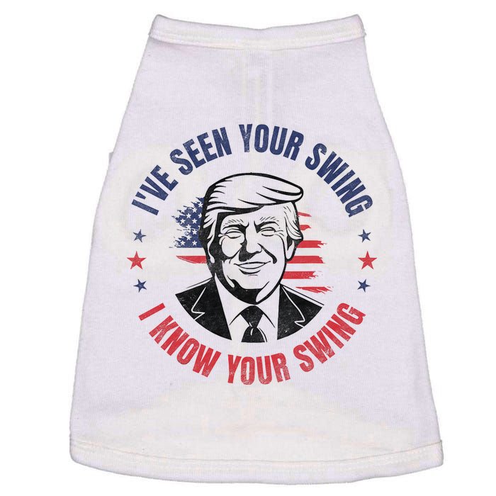 IVe Seen Your Swing I Know Your Swing Funny Golf Doggie Tank