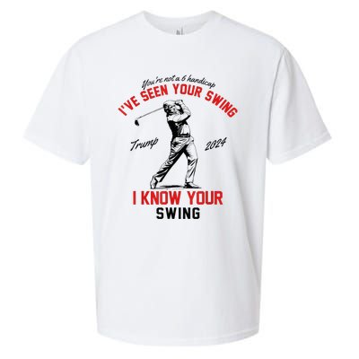 IVe Seen Your Swing I Know Your Swing Sueded Cloud Jersey T-Shirt