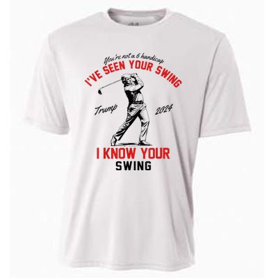 IVe Seen Your Swing I Know Your Swing Cooling Performance Crew T-Shirt