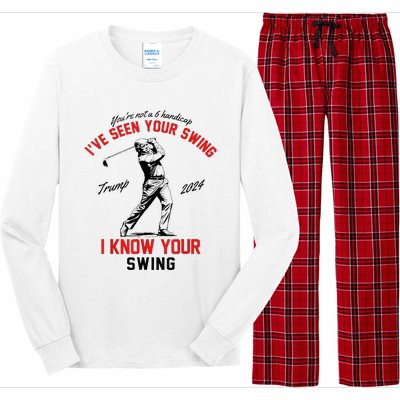 IVe Seen Your Swing I Know Your Swing Long Sleeve Pajama Set