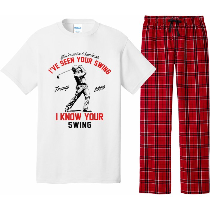 IVe Seen Your Swing I Know Your Swing Pajama Set