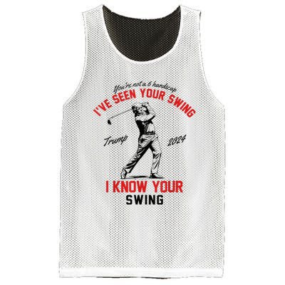 IVe Seen Your Swing I Know Your Swing Mesh Reversible Basketball Jersey Tank