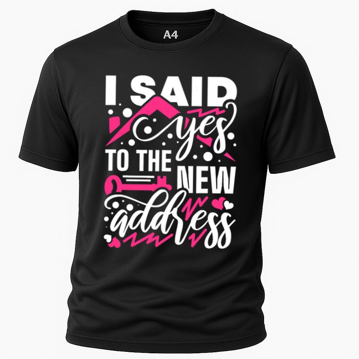 I Said Yes To The New Address, Property Housewarming Party Performance Shirt