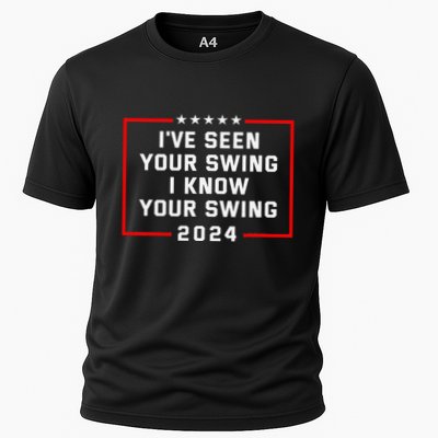 IVe Seen Your Swing Funny Golf Political Satire Performance Shirt