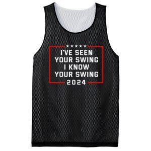 IVe Seen Your Swing Funny Golf Political Satire Mesh Reversible Basketball Jersey Tank