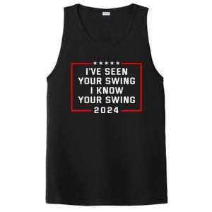 IVe Seen Your Swing Funny Golf Political Satire PosiCharge Competitor Tank