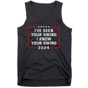 IVe Seen Your Swing Funny Golf Political Satire Tank Top