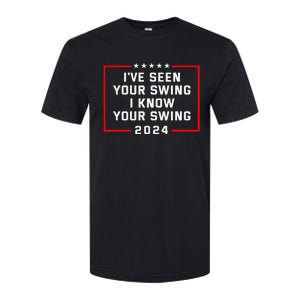 IVe Seen Your Swing Funny Golf Political Satire Softstyle CVC T-Shirt