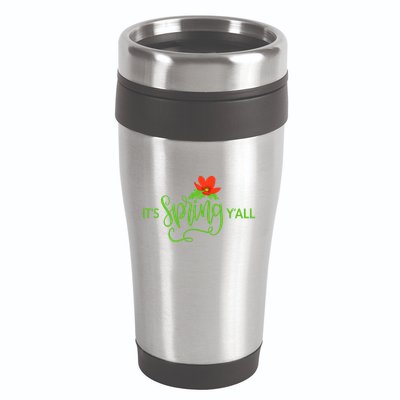 It's Spring Y'all Flower 16oz Travel Tumbler