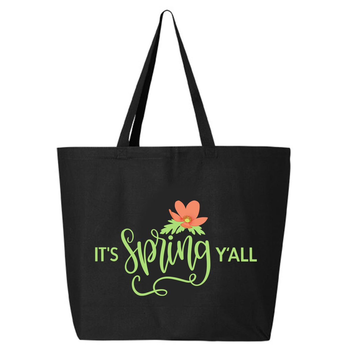 It's Spring Y'all Flower 25L Jumbo Tote