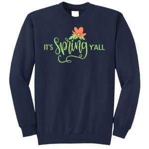 It's Spring Y'all Flower Tall Sweatshirt