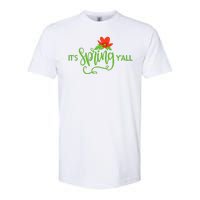 It's Spring Y'all Flower Softstyle CVC T-Shirt