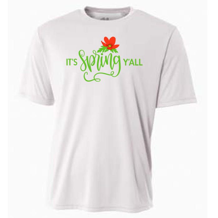 It's Spring Y'all Flower Cooling Performance Crew T-Shirt