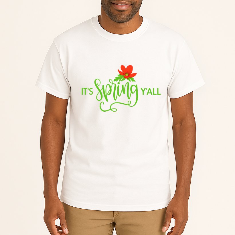 It's Spring Y'all Flower Tall T-Shirt