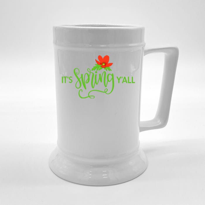 It's Spring Y'all Flower Beer Stein