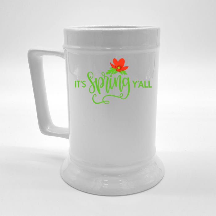 It's Spring Y'all Flower Beer Stein