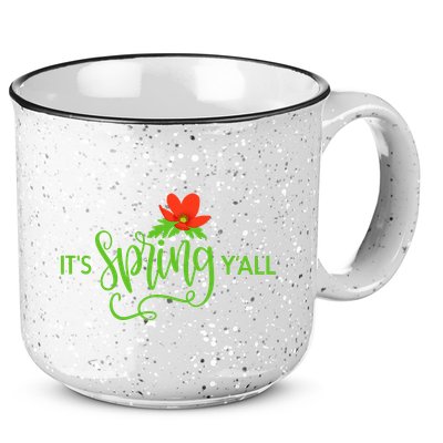It's Spring Y'all Flower 15oz Campfire Ceramic Mug