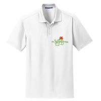 It's Spring Y'all Flower Dry Zone Grid Polo