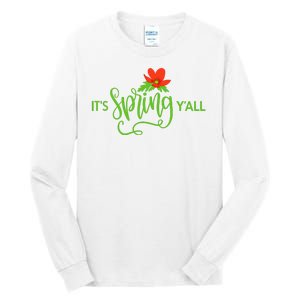 It's Spring Y'all Flower Tall Long Sleeve T-Shirt