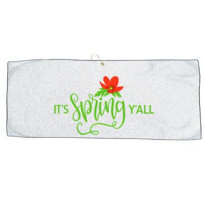 It's Spring Y'all Flower Large Microfiber Waffle Golf Towel