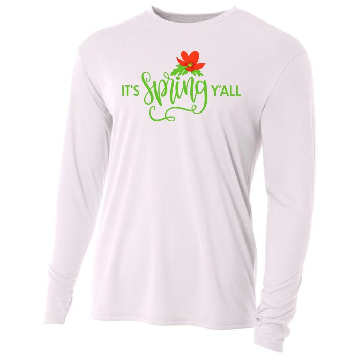 It's Spring Y'all Flower Cooling Performance Long Sleeve Crew