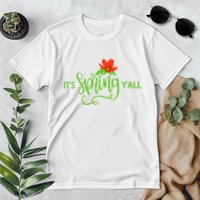 It's Spring Y'all Flower Premium T-Shirt